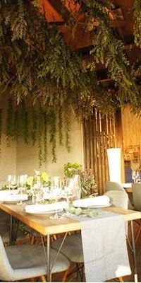 咲くカフェガーデンウェディング。茨城・大子町。