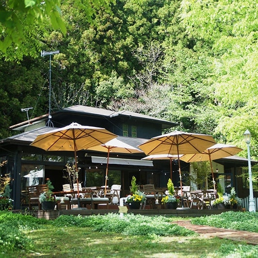 茨城、大子町でランチ＆ディナーは、おしゃれリノベーションカフェ＆ゲストハウス　咲くカフェ。北欧風インテリア