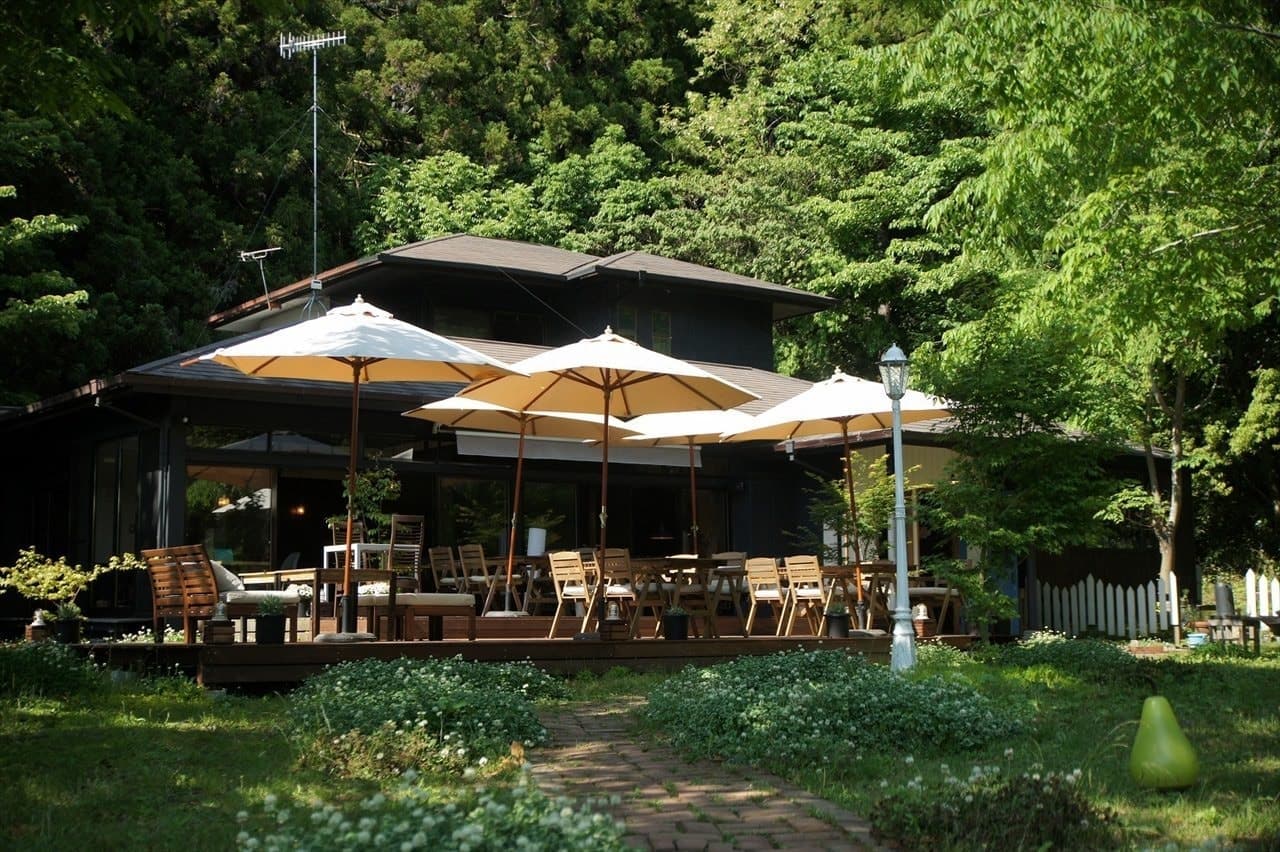 茨城・大子町のカフェ＆ゲストハウス　咲くカフェ　茨城デザインセレクション受賞