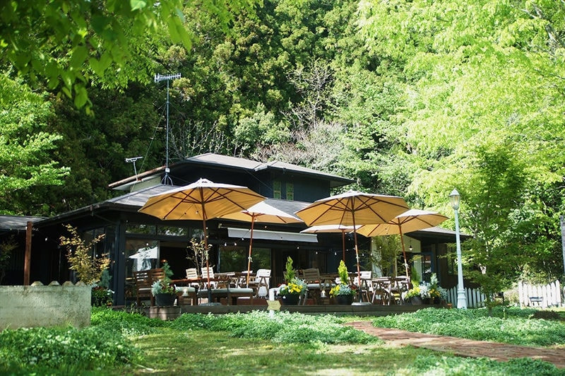 茨城・県北奥久慈大子のリノベーションカフェ&ゲストハウス 咲くカフェ。