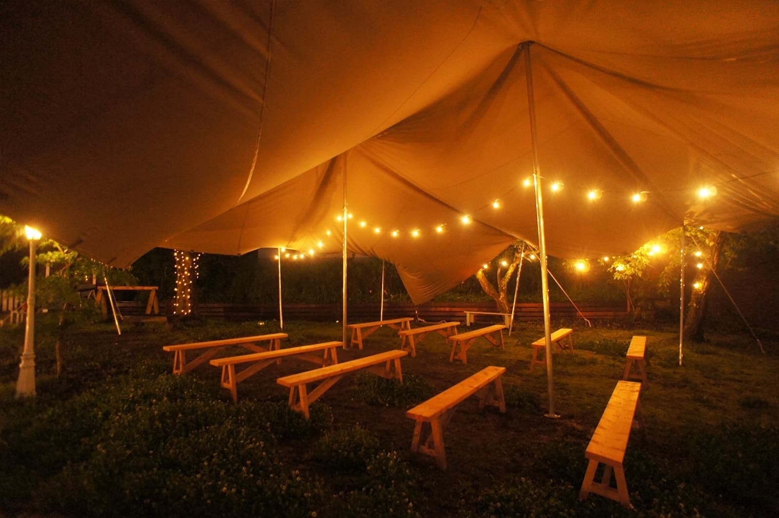 咲くカフェウェディング。garden wedding in 茨城大子