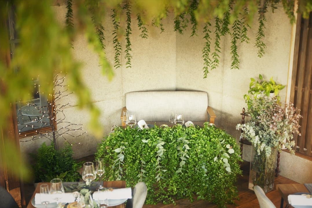 茨城・大子、お洒落カフェ＆ゲストハウス、咲くカフェのガーデンウェディング。garden wedding。