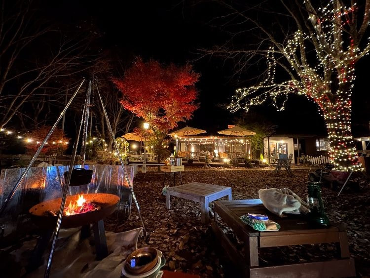 茨城・キャンプ、大子 咲くカフェcamp、グランピング
