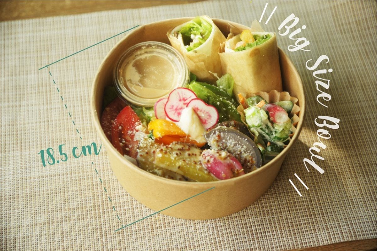咲くカフェ　大子野菜 サラダボウル